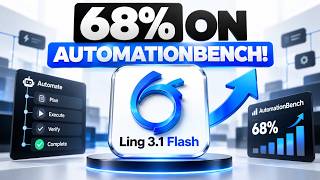 Ling 3.1 Flash 1019 Just Hit 68% on AutomationBench!