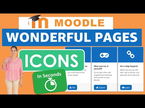 Did you know icons are already in Moodle?