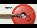 DIY  Two Fishing Knots Tool - اثنين من أداة عقدة الصيد -  Herramienta de dos nudos de pesca