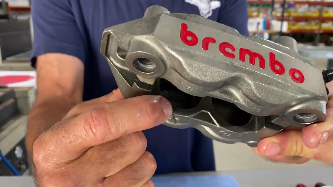 How to rebuild your Brembo 108mm monobloc calipers YouTube