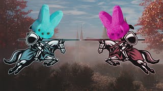 WGN Weekend Morning News presents Peeps Jousting