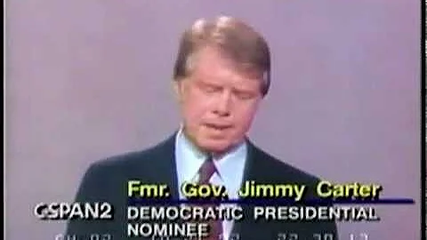 1976 Jimmy Carter and Gerald Ford Presidential Deb...