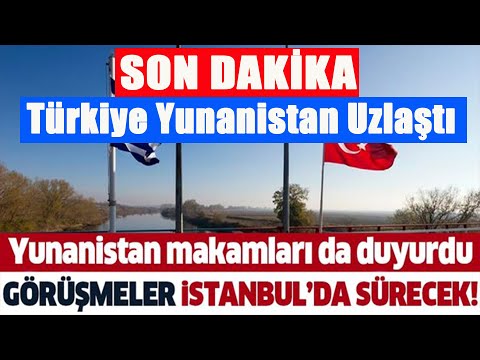 Son Dakika Türkiye ve Yunanistan İstanbul'da İstikşafi Görüşmeler İçin Anlaştı 22.09.2020 TURKEY