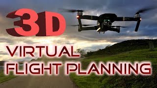 3D Virtual Flight Planning - Using Virtual Litchi Mission - DJI Mavic Pro Air / Phantom 3 and 4 screenshot 4