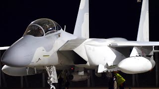 Boeing - F-15QA Advanced Eagle Fighters & EA-18G Growler Electronic Attack Aircraft Delivery [1080p] by arronlee33 1,063 views 8 months ago 1 minute, 4 seconds