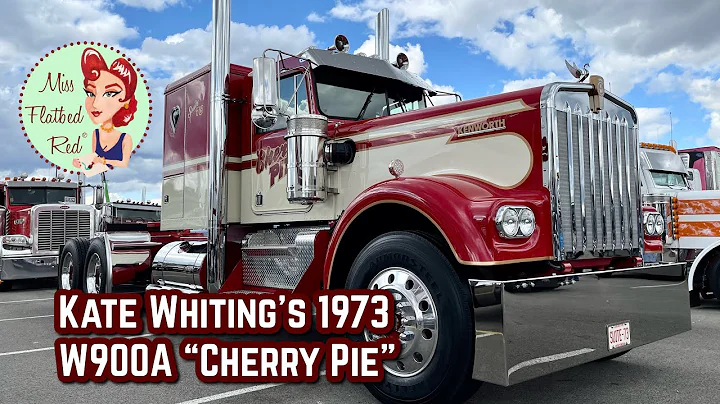 Kate Whitings 1973 W900A Kenworth Cherry Pie