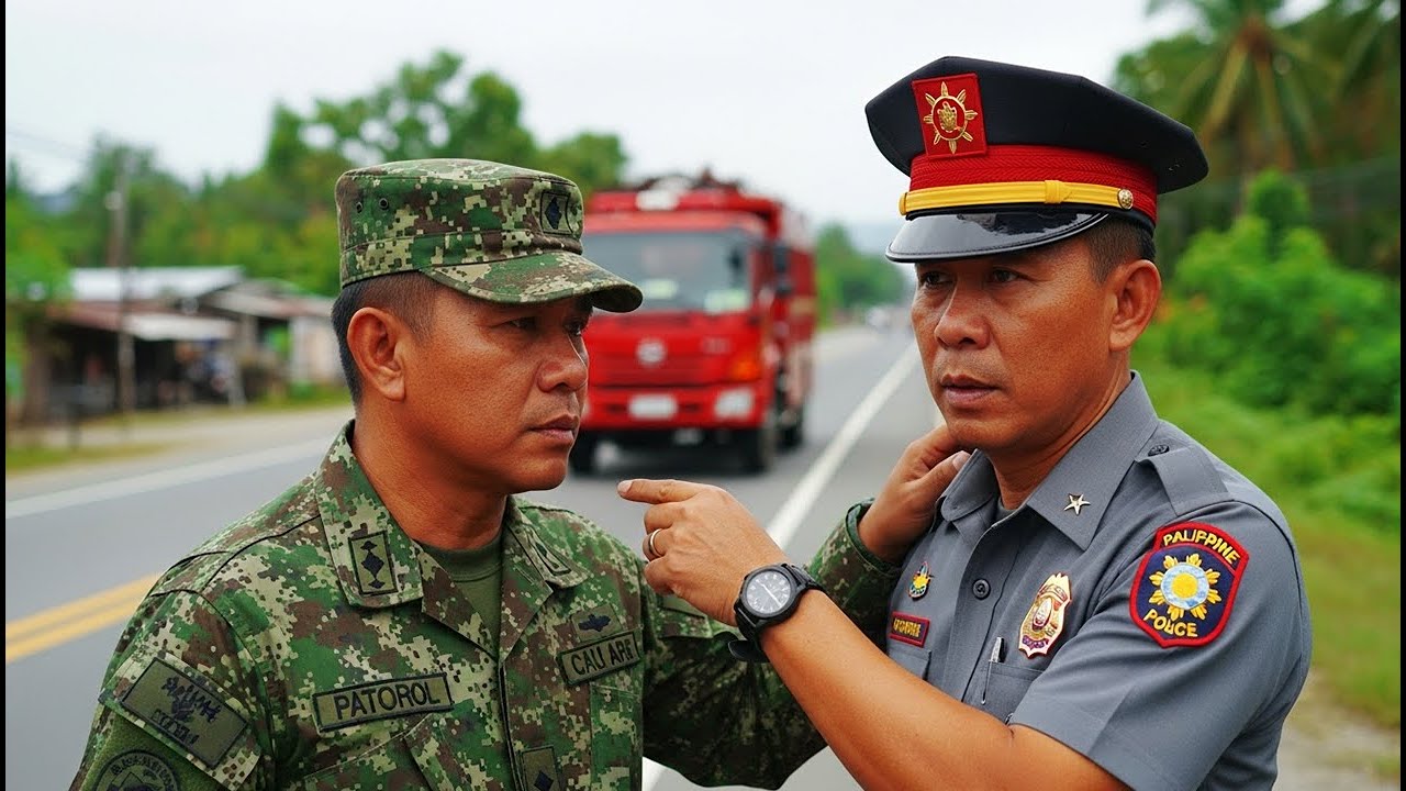 Aroganteng Pulis, Nagulantang nang Hamunin ang Lihim na Sundalo! Ang Aral ng Arogansiya