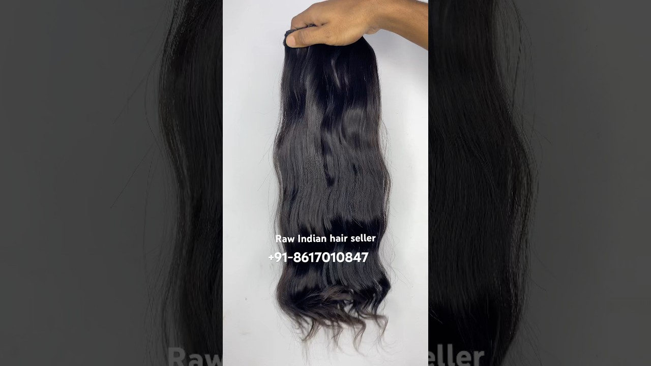 Indian Raw Hair Seller If you are interested in buying this hair, please contact me on WhatsApp.