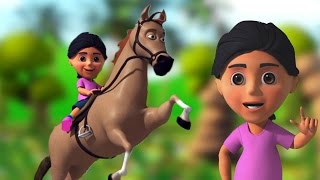 ... hindi rhyme for kids. chal mere ghode tik tik” is a very p...