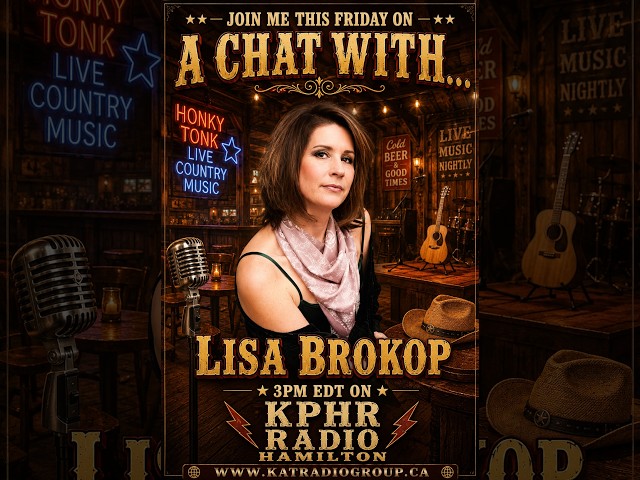 KPHR Video Podcast ~   Lisa Brokop