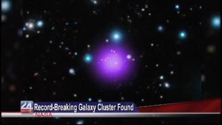 Record Breaking Galaxy Cluster Found