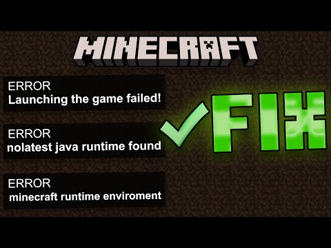 Java Runtime Environment not Found error Fix for Minecraft PC Windows