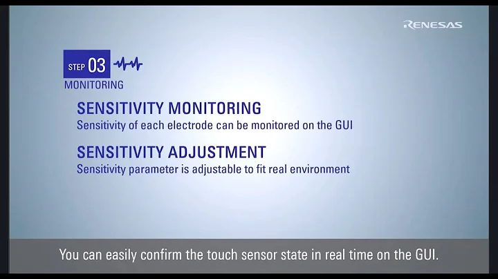QE for Capacitive Touch Tutorial: Serial Monitoring for RL78