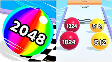 Ball Run 2048 - All Levels Android, iOS Walkthrough Gameplay Part 22