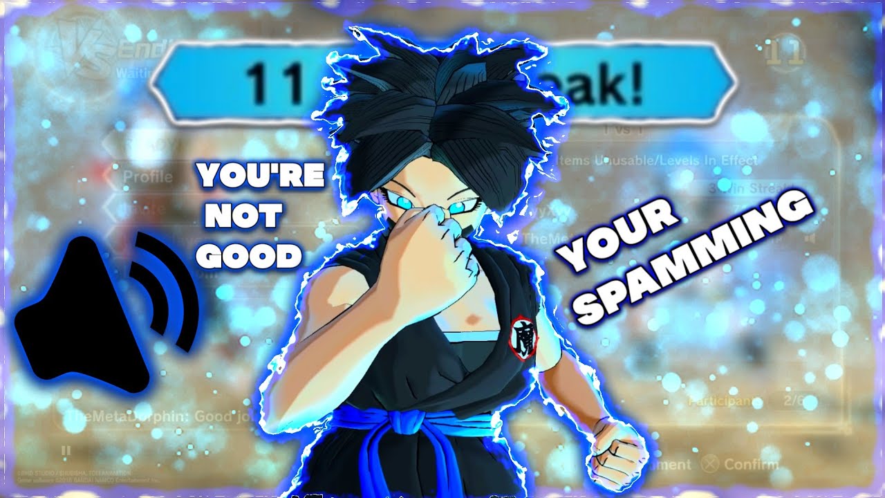 Salty Modder Cries On Mic After Getting Perfected | Dragonball Xenoverse 2