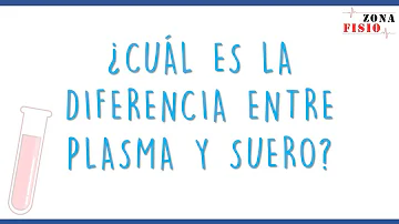 ¿Qué es lo que se separa de la sangre?