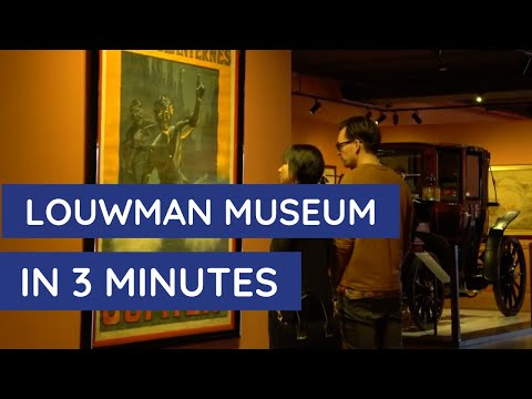 Louwman Museum - A tour of the museum in 3 minutes (English)