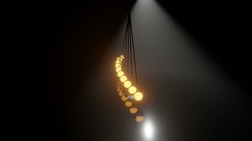 Satisfying Pendulum animation sequence (made with Blender 3.0)