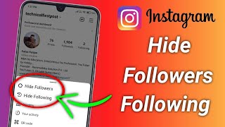 How to Hide Instagram Followers and following | Instagram पर Followers Hide कैसे करें |Tips & Tricks screenshot 5
