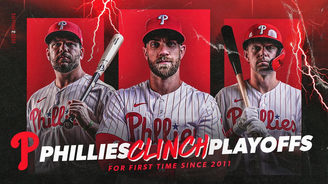 The Phillies can clinch a playoff spot tonight