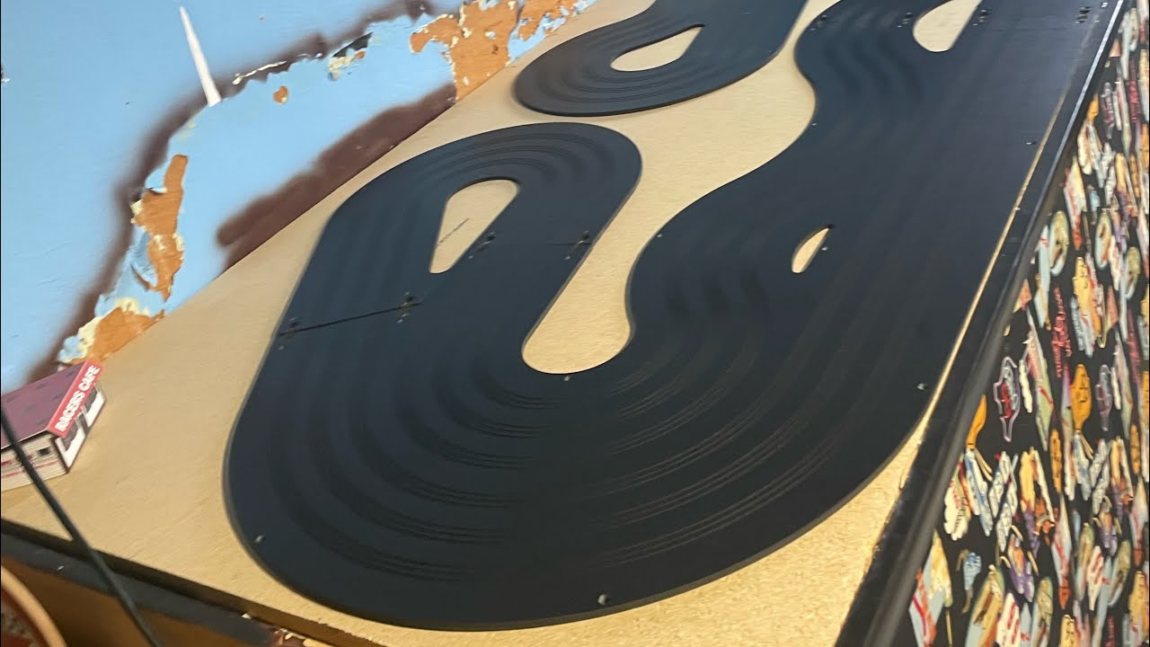 Building a 3x9 viper slot car track (part 1) YouTube