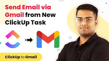 Instantly Send Email via Gmail from New ClickUp Task | ClickUp Gmail Integration