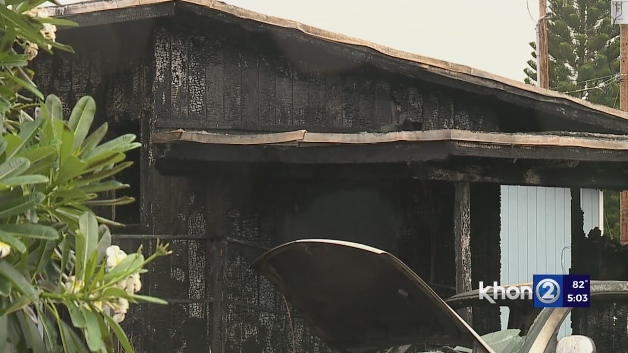 HOME FIRE LEAVES WAIPAHU MAN IN CRITICAL CONDITION YouTube