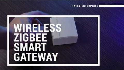 Wireless Zigbee Hub Gateway Installation