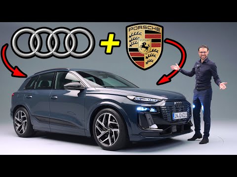 Audi Q6 E-Tron Final Reveal Of The Porsche Macan Ev Brother