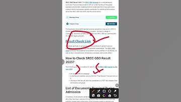SRCC GBO Result 2025: Result (TODAY), Answer Key, Cutoff #srcc #srccgbo #result #resultout