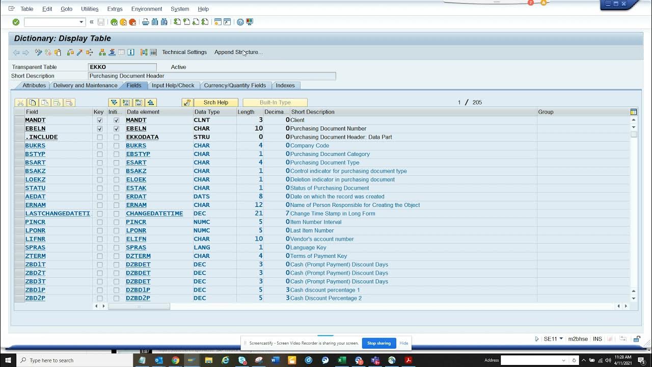 assignment error overwriting of a protected field. sap abap