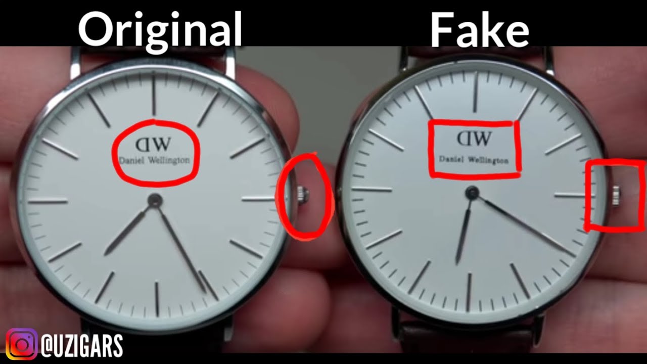 Cara Membedakan Jam Dw Asli Dan Palsu 1 Daniel Wellington Watch Youtube