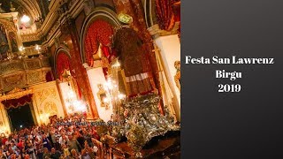 Festa San Lawrenz Birgu 2019