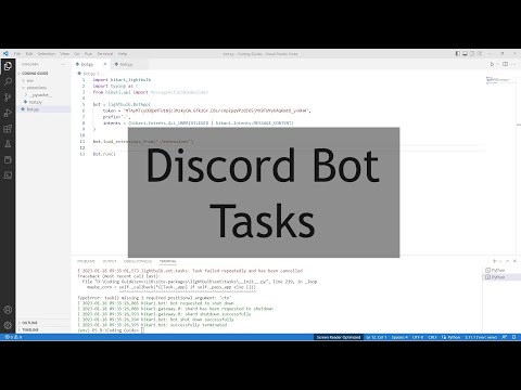 Code Your Discord Bot (Hikari) - Tasks