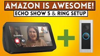 Echo Show 5 Review and Ring Camera Integration - This is AWESOME.