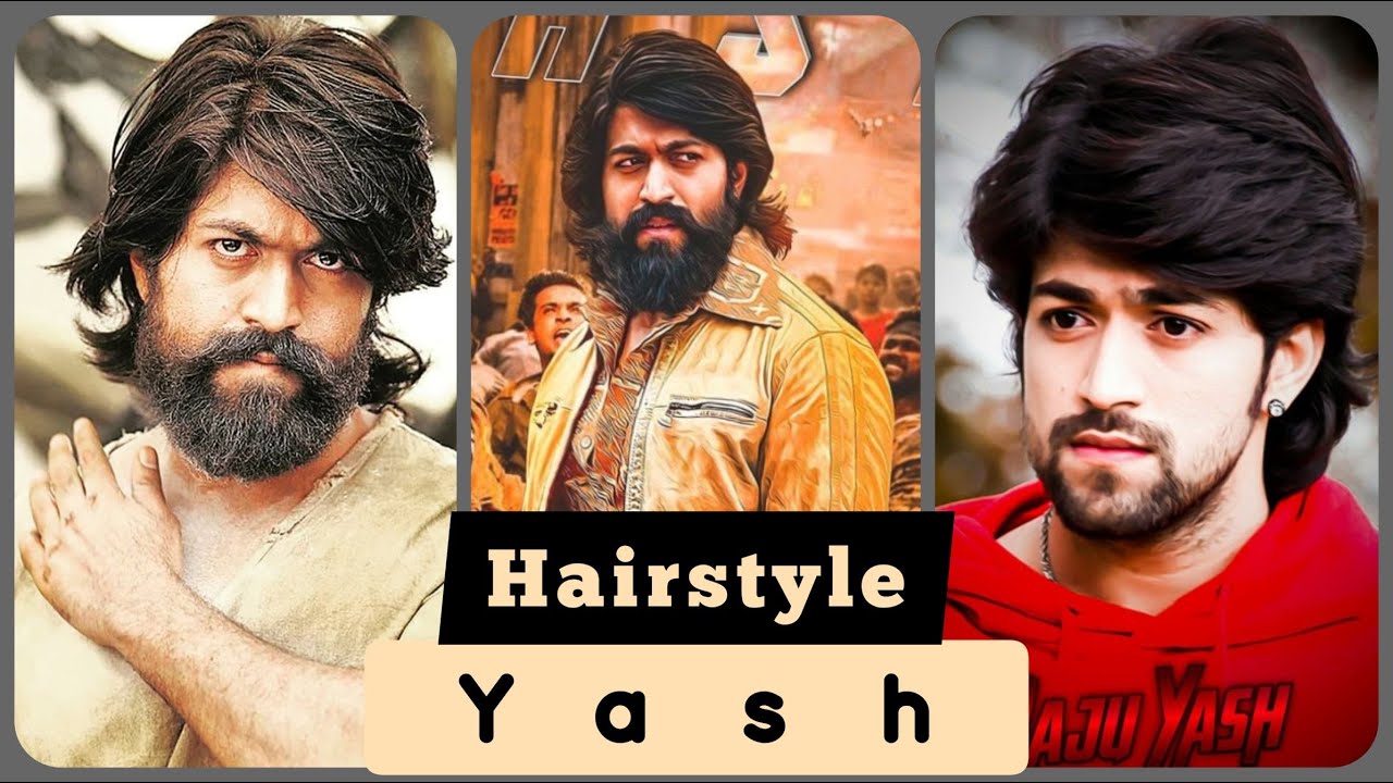 Yash hair style KGF2 YASH #kgf2 #kgfchapter2 #kgf #shorts Yash movie -  YouTube