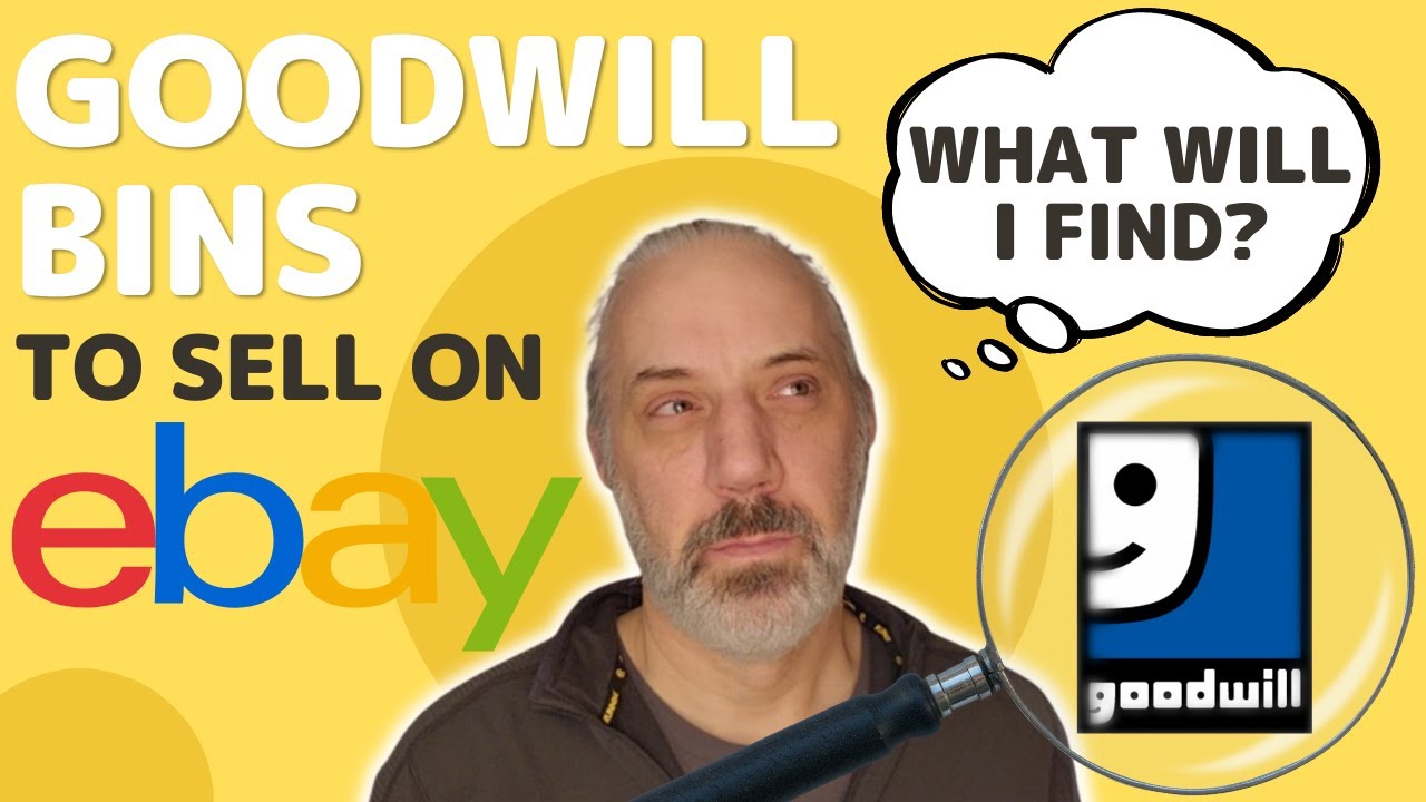 ebay Beginner Takes You to the Goodwill Outlet Bins to Find Clothes to