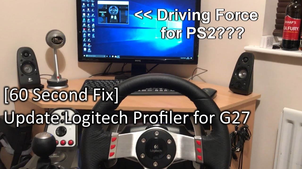 LOGITEC G27 NÃO FUNCIONA NO WINDOWS 11? RESOLVIDO! VEJA (FUNCIONA COM  OUTROS) #5 MINUTOS OU MENOS 