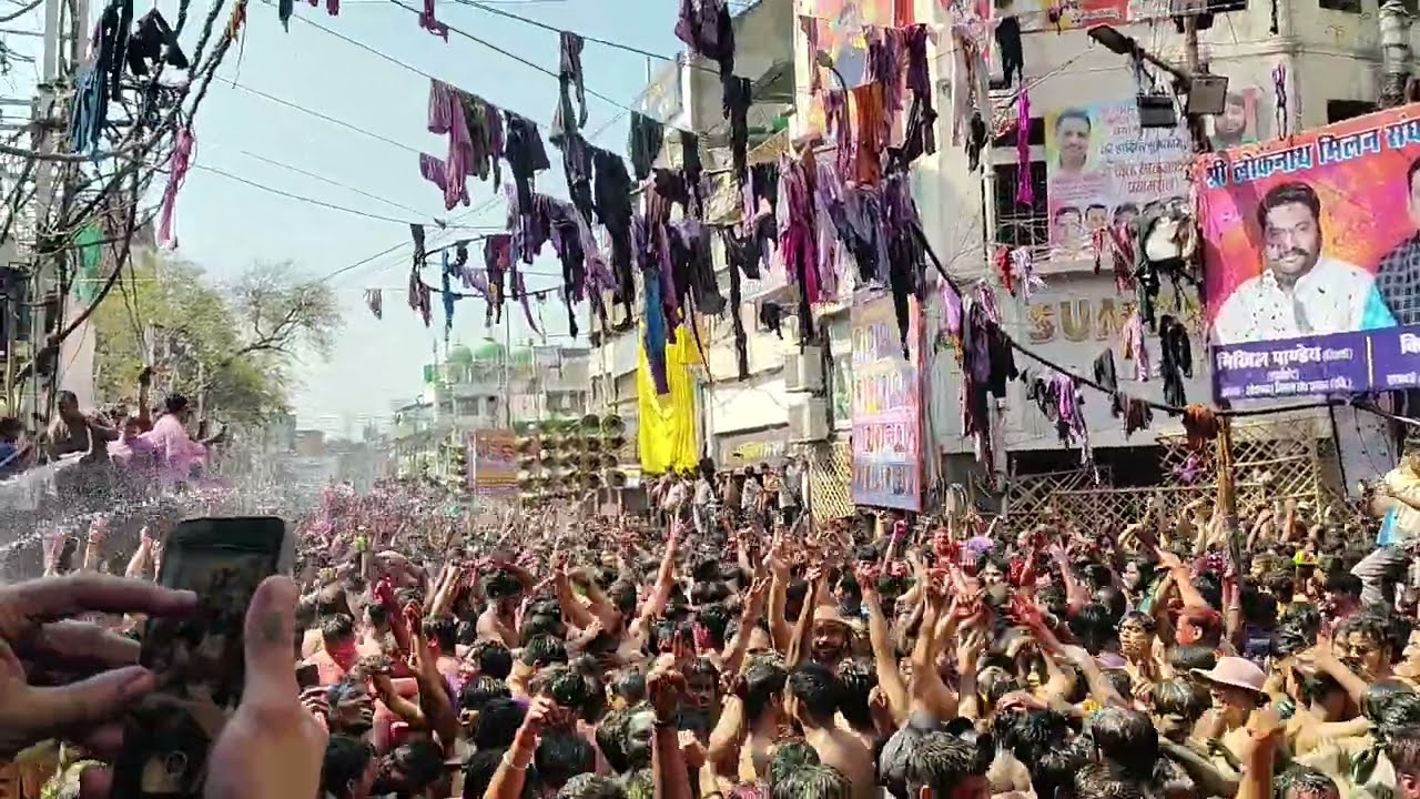 PRAYAGRAJ LOKNATH GRAND HOLI 2026 4th March Day 1 #ytshort #youtubeshorts #shorts #prayagraj 