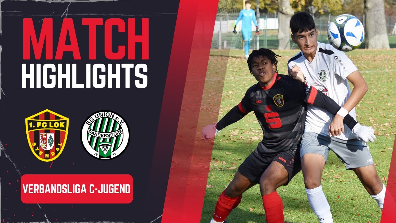 C-Jugend: 1. FC Lok Stendal - SG Union Sandersdorf