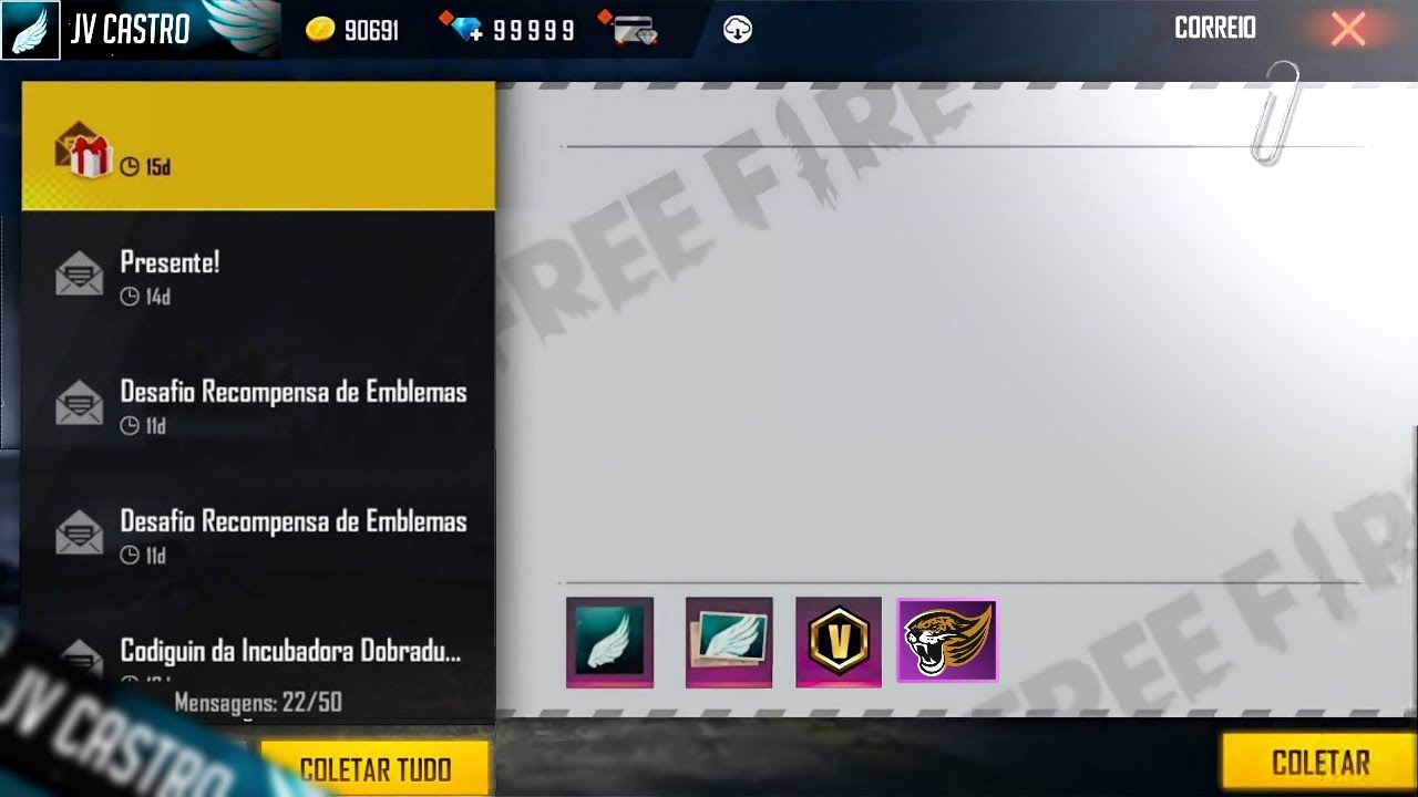 Como ganhar Banner Angelical e o Verificado no Free Fire