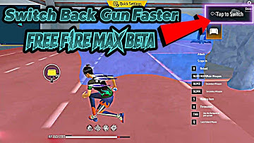 Switch Gloo Wall Back to Gun Faster on Bliss OS PC Free Fire MAX x86