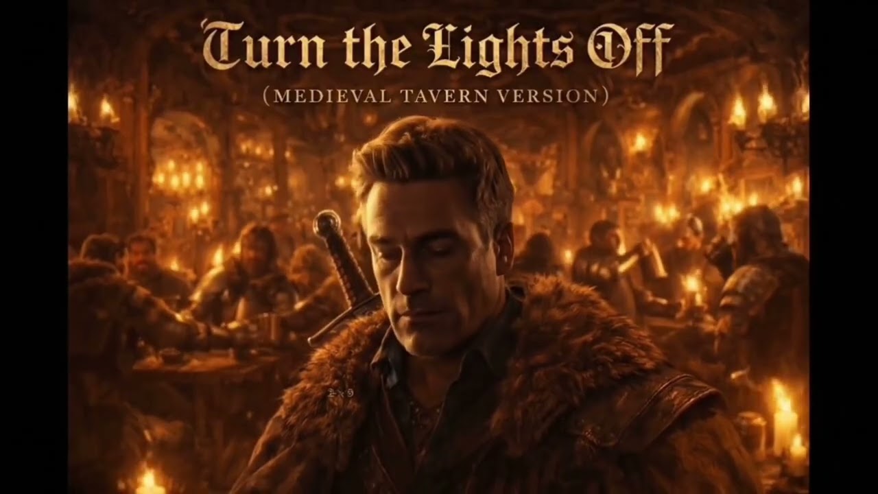 Kato feat. Jon - Turn The Lights Off (Medieval Tavern Version) 🍺 Bardcore Cover / Fantasy Music