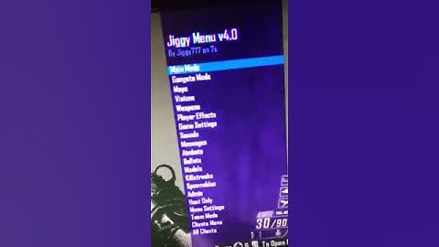 Black ops 2 Jiggy Mod menu Xbox360/Xbox one