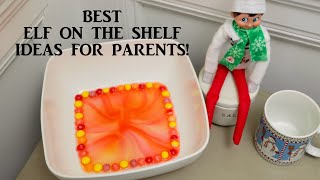BEST ELF ON THE SHELF IDEAS FOR PARENTS! #christmas #elfontheshelf #elf #xmas
