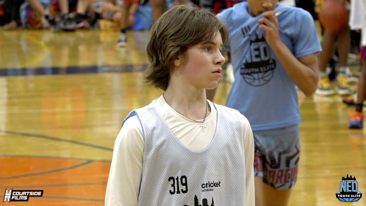 2025 PG Machaon Savedra is GOATED! Baby Pistol Pete TAKES OVER at Courtside June Camp!