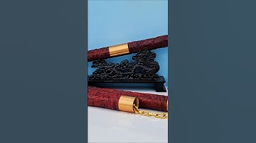 DRAGON nunchaku (Wood & Brass) Freestyle nunchaku côn nhị khúc #nunchaku