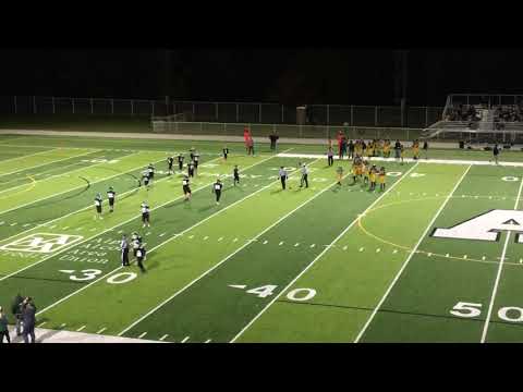 MP 8th football at Alpena 2Q 10-23-21