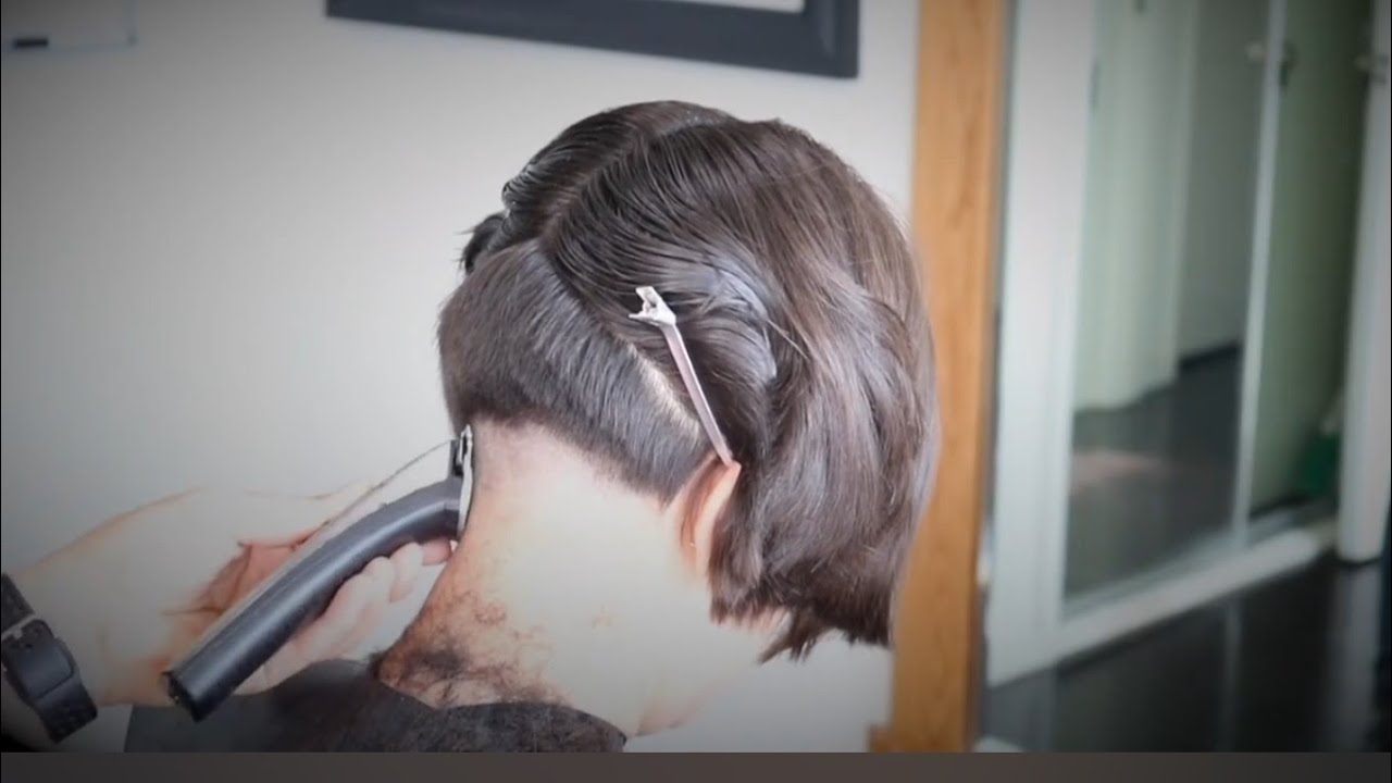 Chris Ray cutting Liz Allen Bob