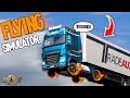 Flying Truck Simulator | Funny Moments & Random Fails #9 | Euro Truck Simulator 2 Multiplayer  Toast